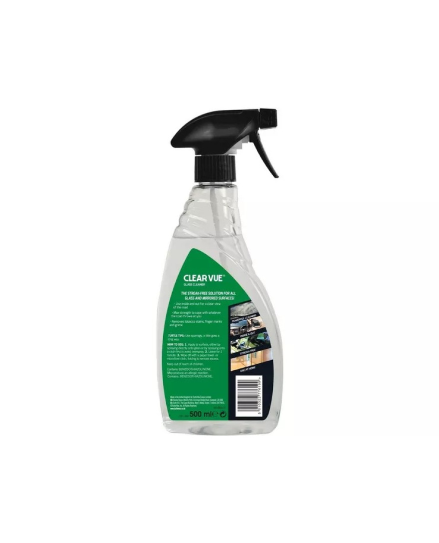 Turtle Wax ClearVue Glass Clean | 300 ML | Sparkling Clean Window